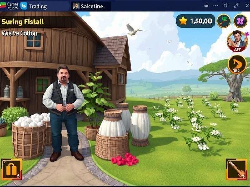 Supreme Cotton Merchant Game Screenshot